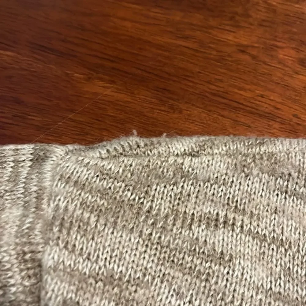 Ladies Vince Camuto Tan & Cream Medium Sweater
